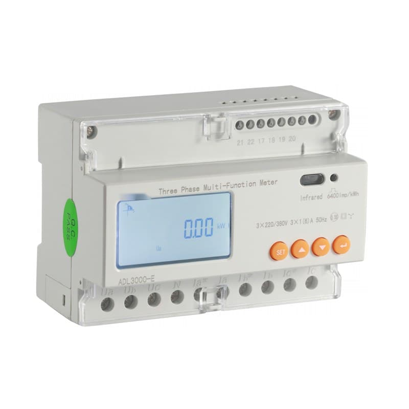 DIN-Rail Three-Phase Energy Meter